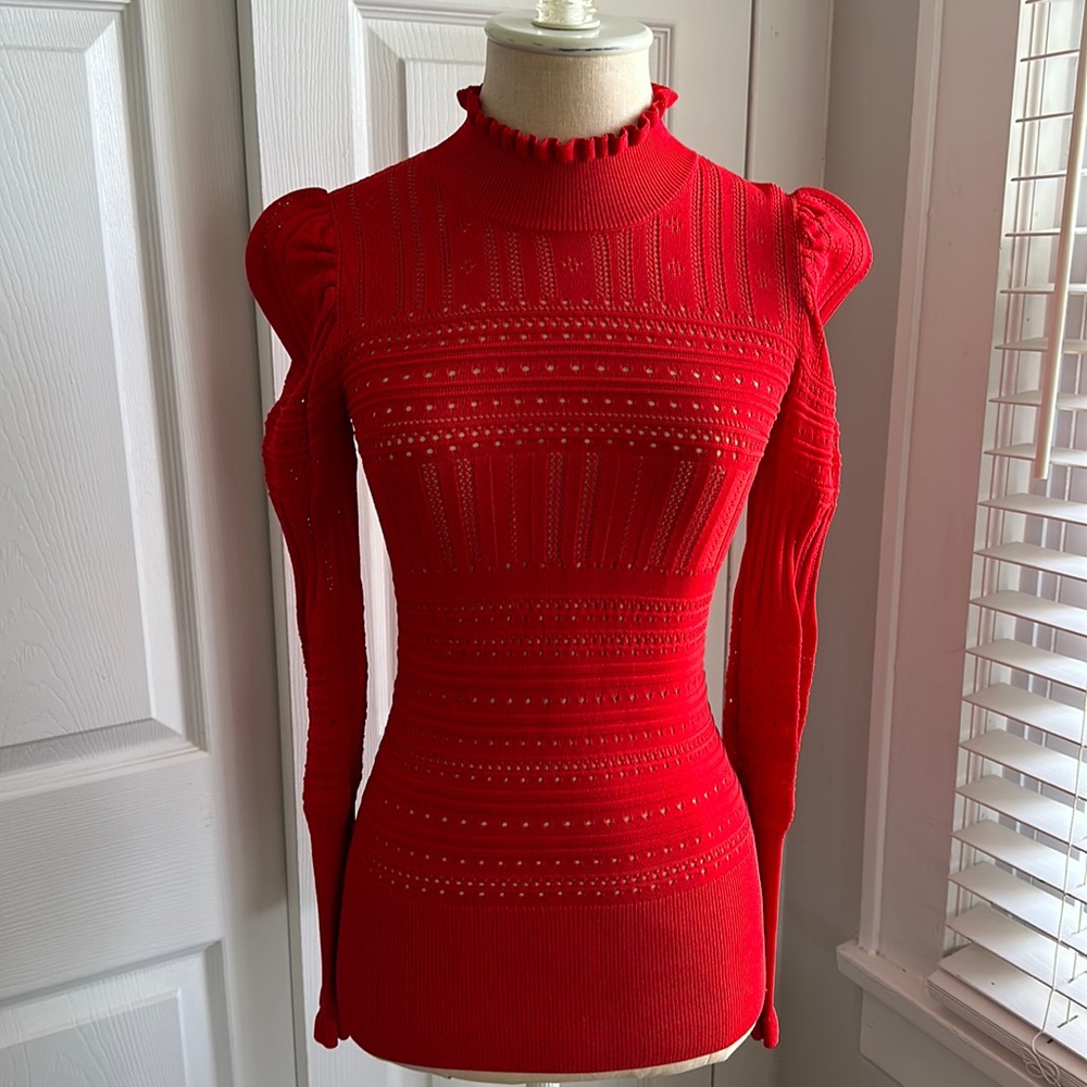 Red Turtleneck